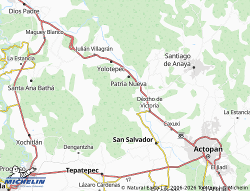 Mapa MICHELIN Boxasni - ViaMichelin