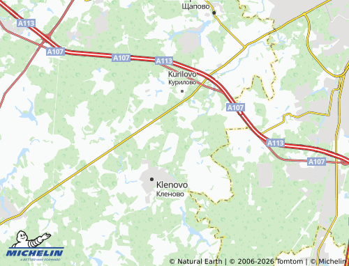 Carte MICHELIN Klenovo DSPK - ViaMichelin