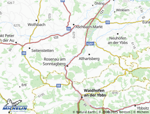 MICHELIN-Landkarte Hilm - ViaMichelin