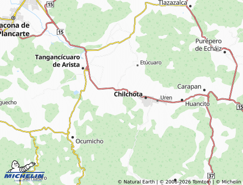 Mapa MICHELIN Los Nogales - ViaMichelin