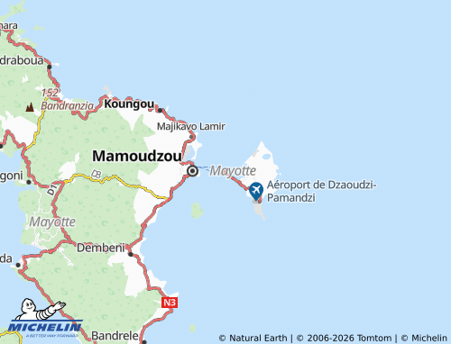 Mapa MICHELIN Dzaoudzi - ViaMichelin