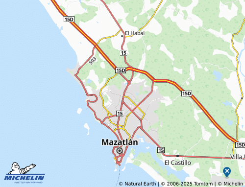 MICHELIN La Ciudad de Los Nisos map - ViaMichelin