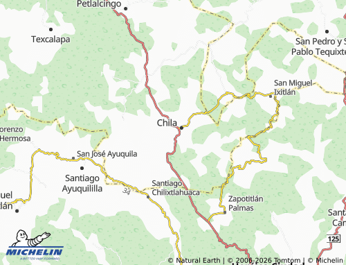 Mappa MICHELIN Cerro de La Cruz - ViaMichelin