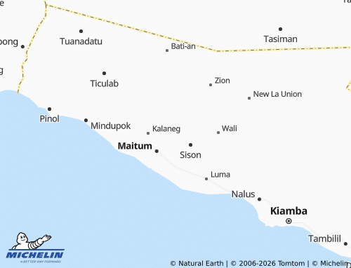 MICHELIN Kiayap map - ViaMichelin