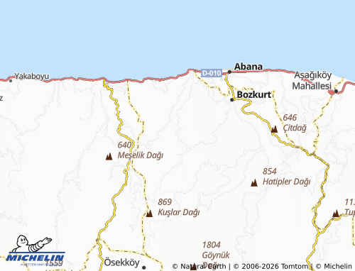 Mappa MICHELIN Görentaş - ViaMichelin