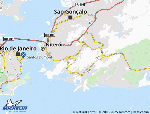 MICHELIN Cantagalo map - ViaMichelin