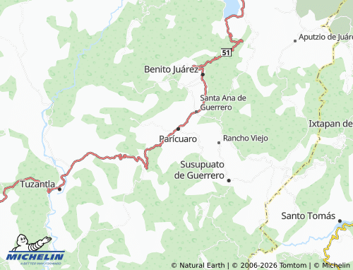 Mapa MICHELIN Las Crucitas - ViaMichelin