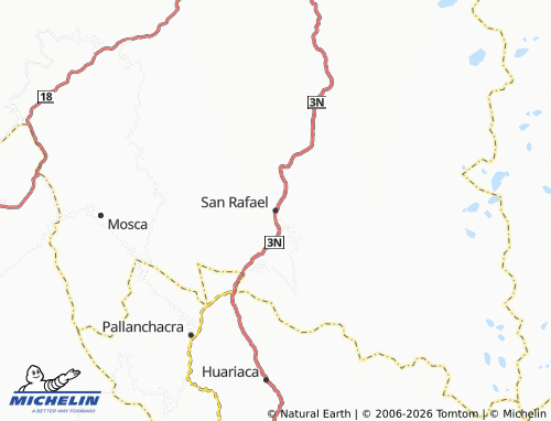 Mapa MICHELIN San Rafael - ViaMichelin