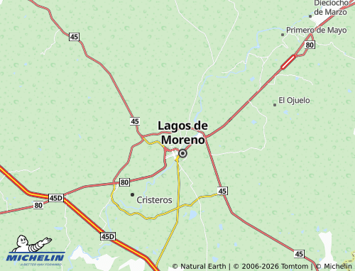 Mappa MICHELIN La Adelita - ViaMichelin