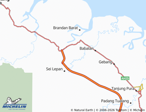 Mapa MICHELIN Alur Dua - ViaMichelin