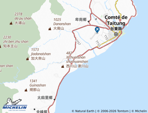 Mappa MICHELIN zhi ben - ViaMichelin