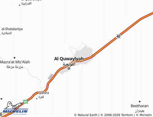 Mapa MICHELIN al-Salam - ViaMichelin