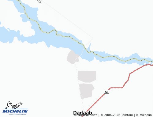 MICHELIN Dagahaley Refugee Camp map - ViaMichelin