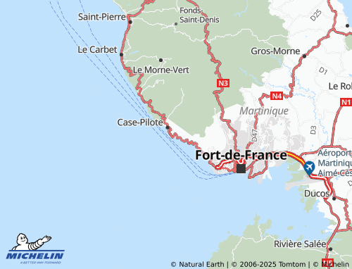 Mappa MICHELIN Vétiver - ViaMichelin
