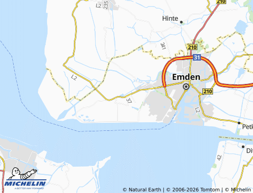 MICHELIN Siedlung Logumer Vorwerk map - ViaMichelin