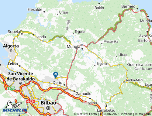 MICHELIN Zabalondo map - ViaMichelin