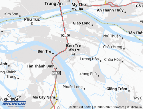 Mapa MICHELIN Phường 5 - ViaMichelin