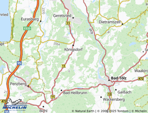 MICHELIN Kreut map - ViaMichelin