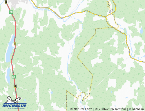 MICHELIN-Landkarte Korsbäck - ViaMichelin