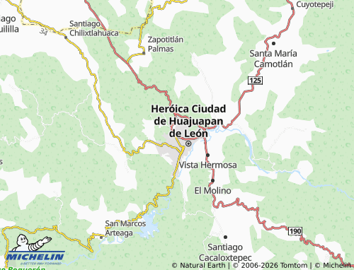 MICHELIN Colonia Antonio de León map - ViaMichelin