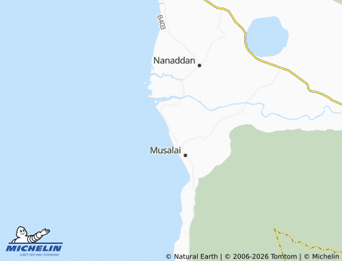 Mapa MICHELIN Methanveli - ViaMichelin