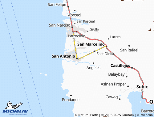 MICHELIN San Antonio map - ViaMichelin