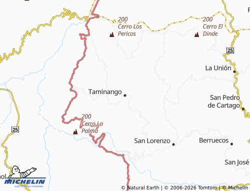 Mapa MICHELIN Taminango - ViaMichelin
