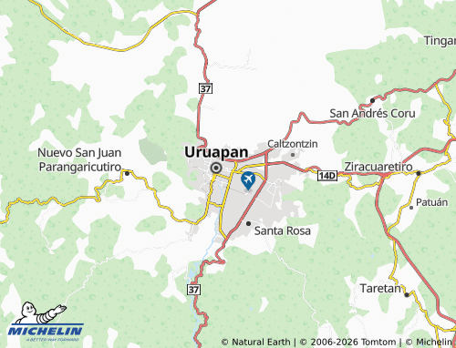 Mappa MICHELIN Morelos Centro - ViaMichelin