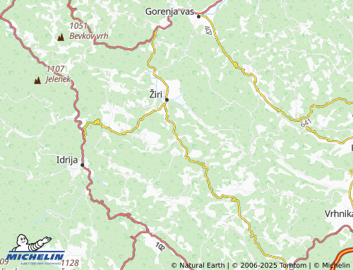 MICHELIN-Landkarte Brekovice - ViaMichelin