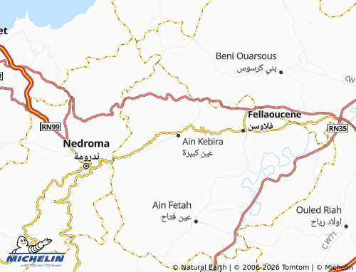 Mapa MICHELIN Ayn Kabeerah - ViaMichelin