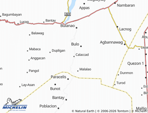 MICHELIN Calaccad map - ViaMichelin