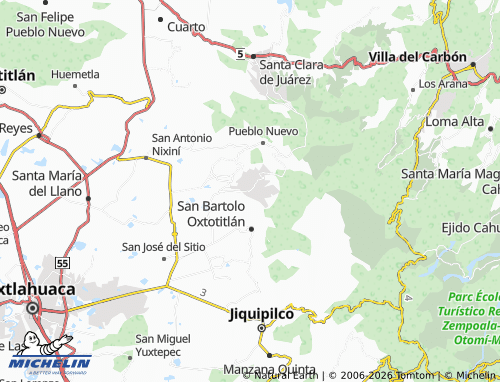 MICHELIN San Lorenzo Malacota map - ViaMichelin