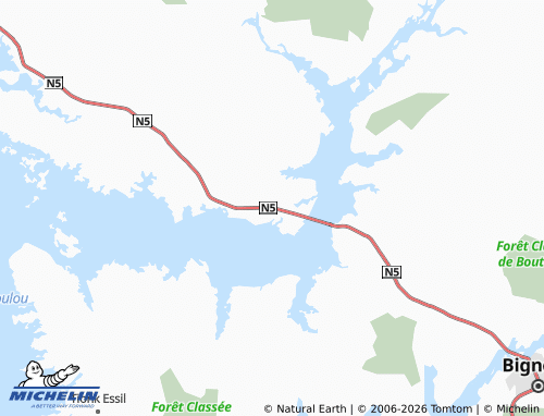 Mapa MICHELIN Belaye - ViaMichelin