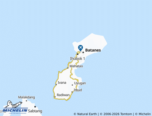 MICHELIN Chanarian map - ViaMichelin