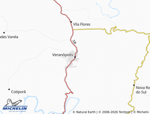 Mapa MICHELIN Veranópolis - ViaMichelin