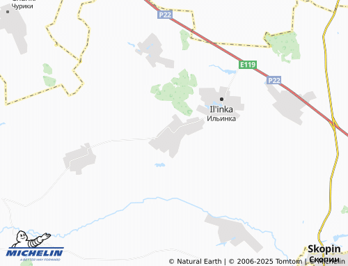 MICHELIN Kazinka map - ViaMichelin