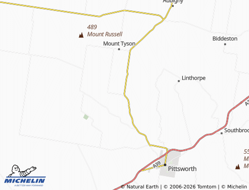 MICHELIN Rossvale map - ViaMichelin