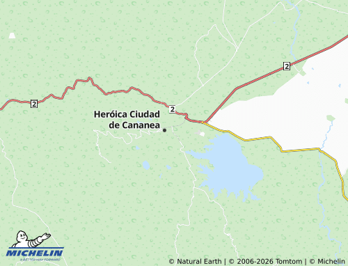 MICHELIN Mesa Norte map - ViaMichelin