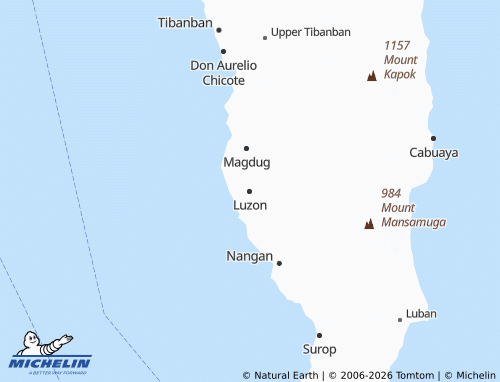MICHELIN Luzon map - ViaMichelin