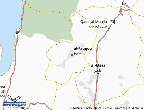 MICHELIN Al Faqu' map - ViaMichelin