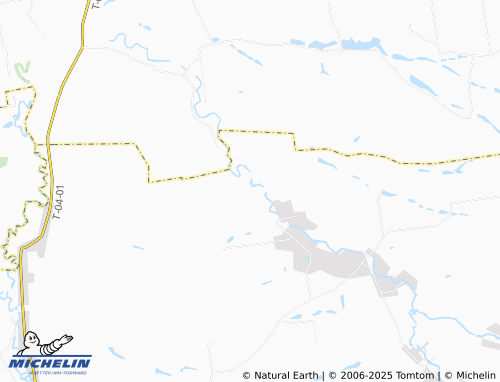MICHELIN Rybne map - ViaMichelin