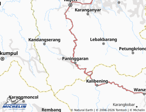 Carte MICHELIN Domiyang - ViaMichelin