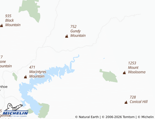Mapa MICHELIN Belltrees - ViaMichelin