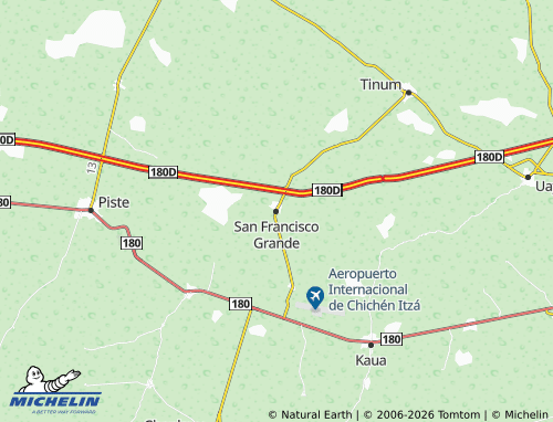 Mappa MICHELIN San Francisco Grande - ViaMichelin