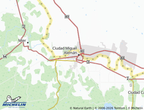 Mappa MICHELIN Villa del Mar - ViaMichelin