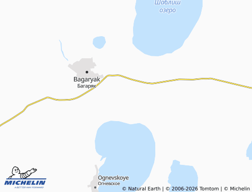 MICHELIN-Landkarte Zhukovo - ViaMichelin