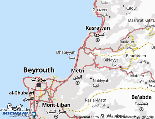 Mapa MICHELIN Dhabiyyah - ViaMichelin