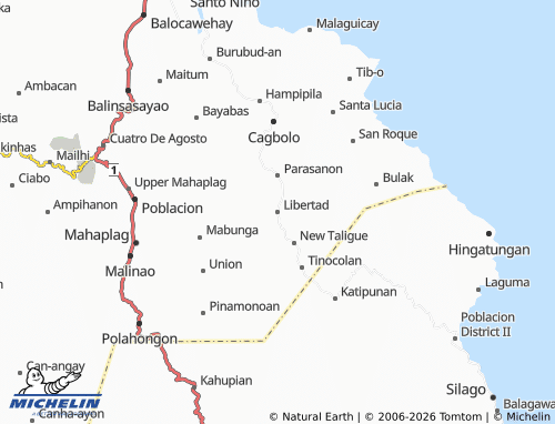 Mappa MICHELIN Libertad - ViaMichelin