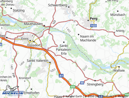 Carte MICHELIN Erla - ViaMichelin