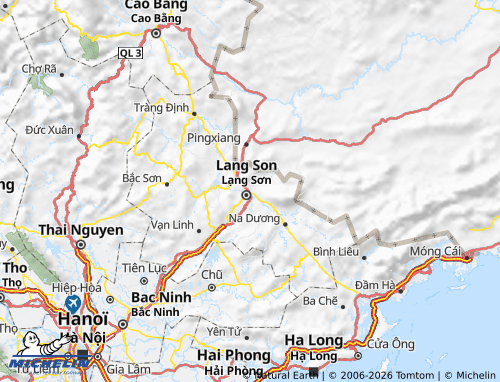Mapa MICHELIN Cao Lộc - ViaMichelin